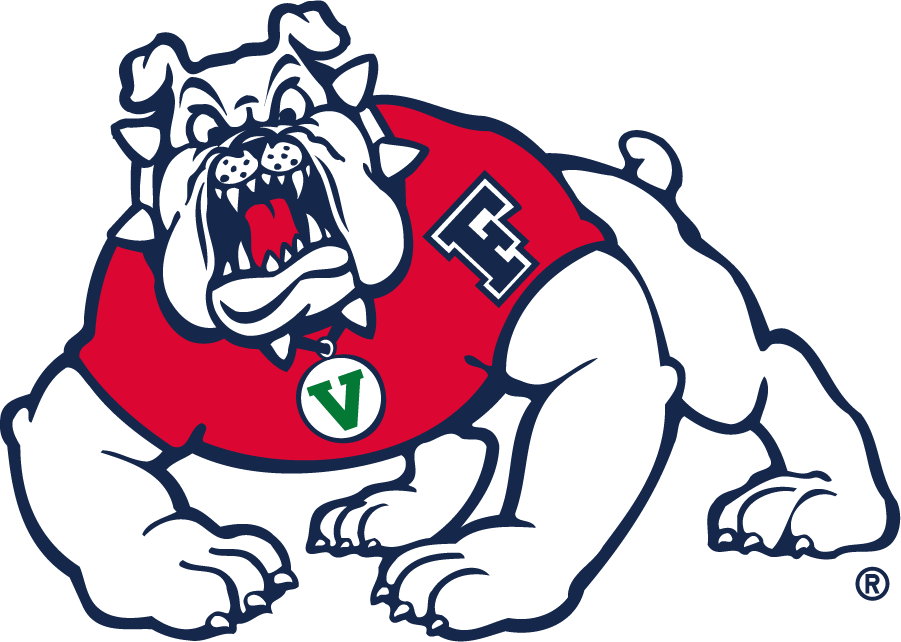 Fresno State Bulldogs 2016-2020 Primary Logo diy DTF decal sticker